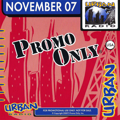 Various : Promo Only Urban Radio: November 2007 (CD, Comp, Promo)