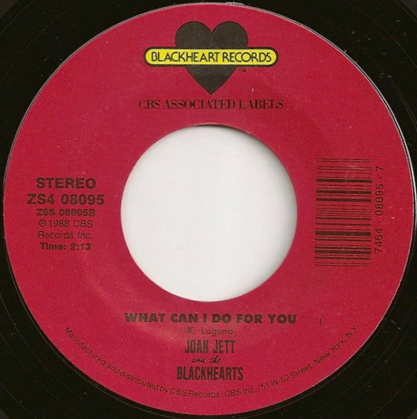 Joan Jett & The Blackhearts : Little Liar (7", Styrene, Car)