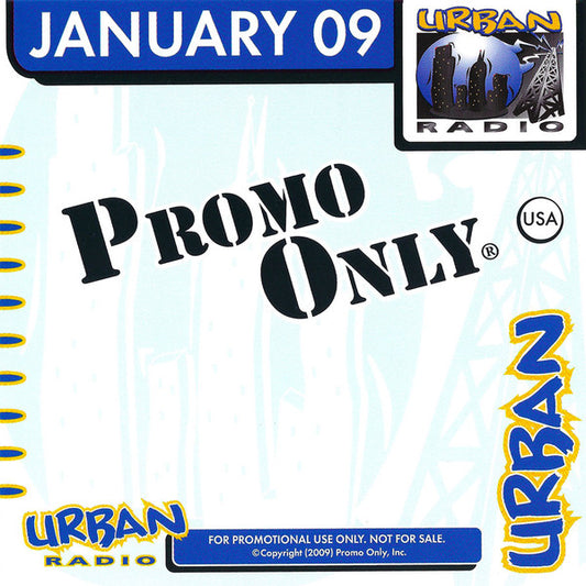 Various : Promo Only Urban Radio: January 2009 (CD, Comp, Promo)