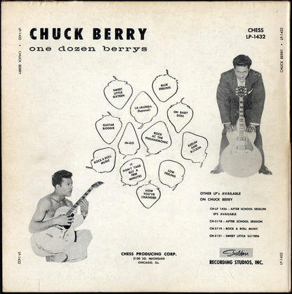 Chuck Berry : One Dozen Berrys (LP, Album, Mono)