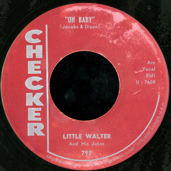 Little Walter & His Jukes : Rocker (7", Single, Mono, RE, RP)