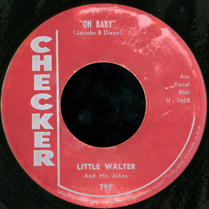 Little Walter & His Jukes : Rocker (7", Single, Mono, RE, RP)