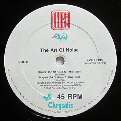 The Art Of Noise : Dragnet (12")