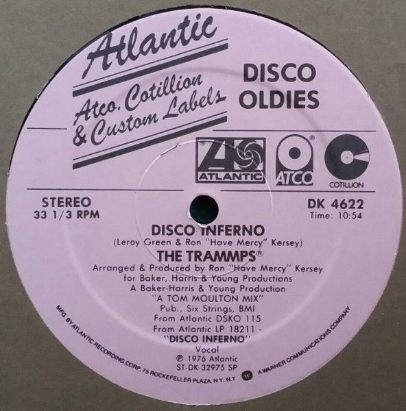 The Trammps : Disco Inferno / That's Where The Happy People Go (12", RE)