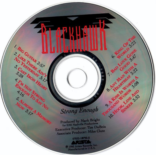 BlackHawk : Strong Enough (CD, Album, HMG)