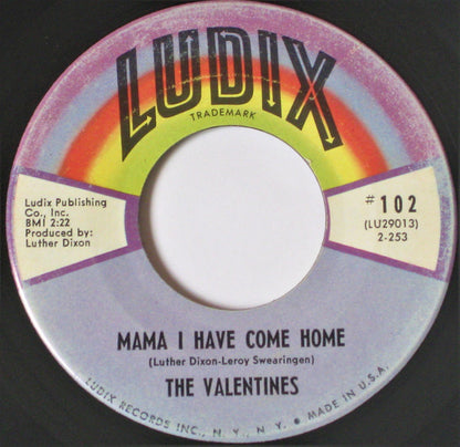 The Valentines (15) : Johnny One Heart (7")