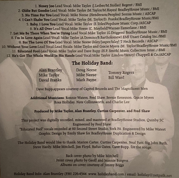The Holiday Band : Turn It Up! (CD, Album)