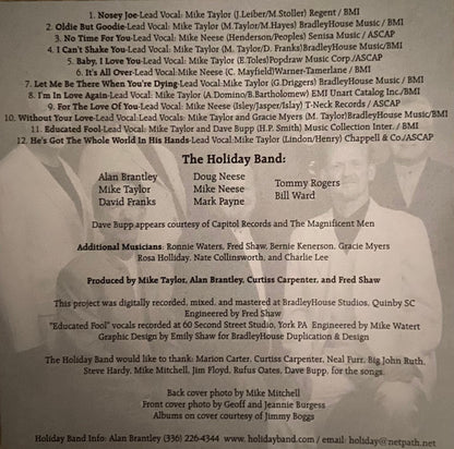 The Holiday Band : Turn It Up! (CD, Album)