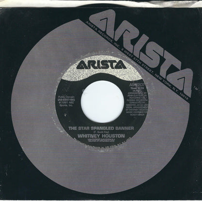 Whitney Houston : The Star Spangled Banner (7")