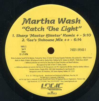 Martha Wash : Catch The Light (2x12", Ltd)