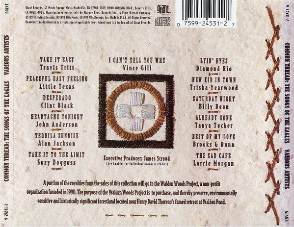 Various : Common Thread: The Songs Of The Eagles (CD, Album)