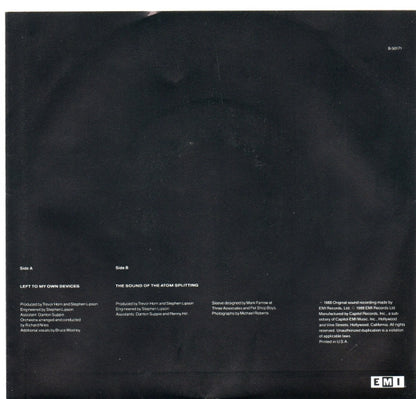 Pet Shop Boys : Left To My Own Devices (7", Single)