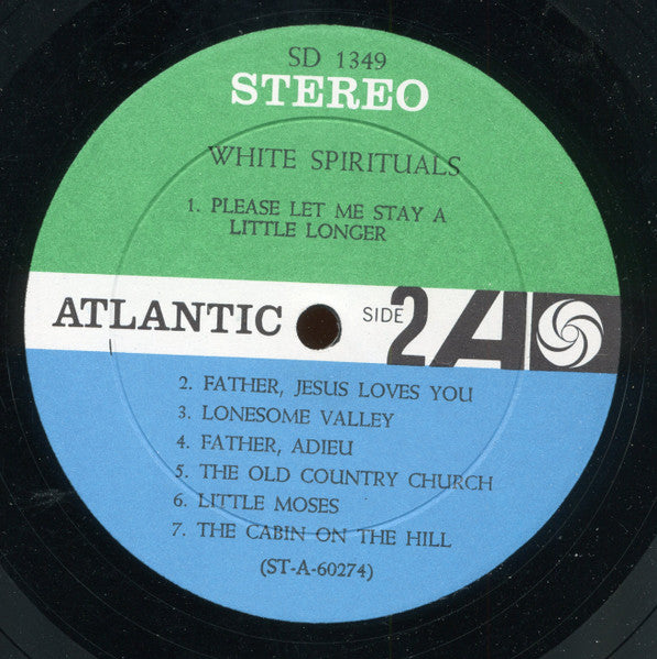 Various : White Spirituals (LP, Album)