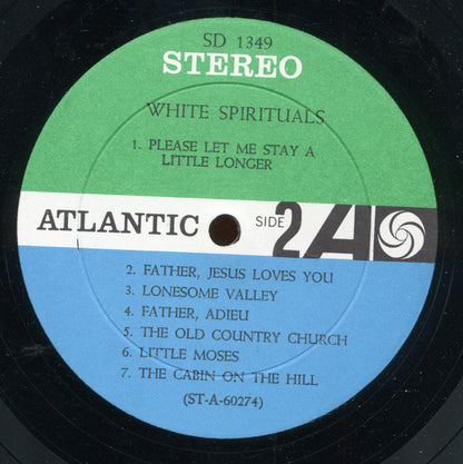 Various : White Spirituals (LP, Album)