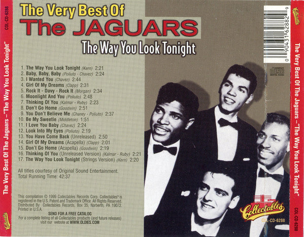 The Jaguars (6) : The Very Best Of The Jaguars (The Way You Look Tonight) (CD, Comp)