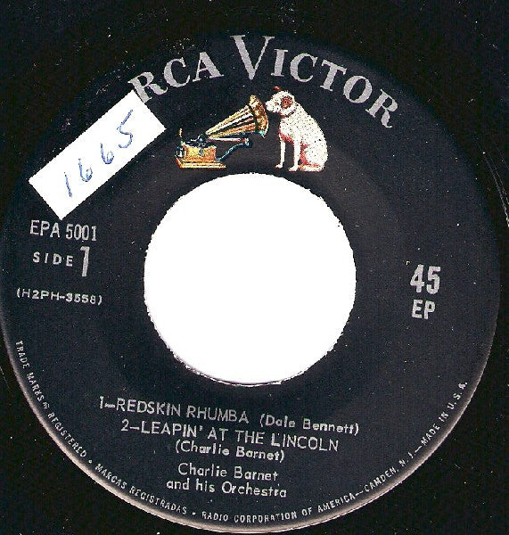 Charlie Barnet : Charlie Barnet (7", EP, Comp)