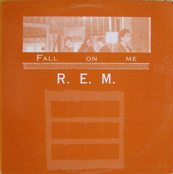 R.E.M. : Fall On Me (12", Promo, Glo)