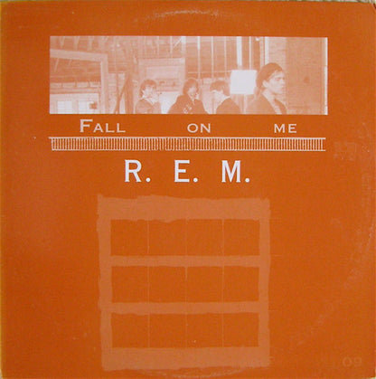 R.E.M. : Fall On Me (12", Promo, Glo)