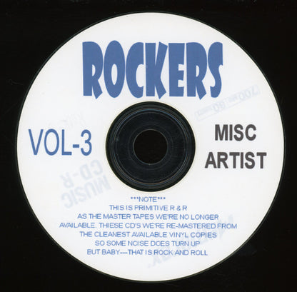 Various : Rockers Volume Three (CDr, Comp)