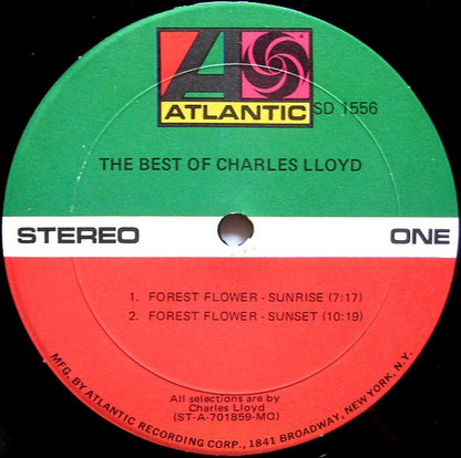 Charles Lloyd : The Best Of Charles Lloyd (LP, Comp, Mon)