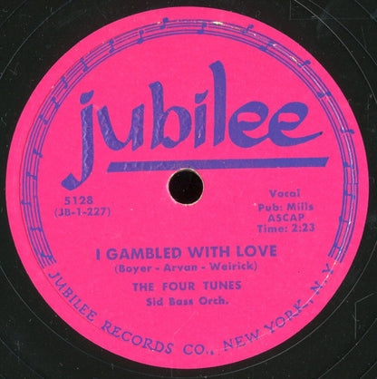 The Four Tunes : I Gambled With Love / Marie (10")