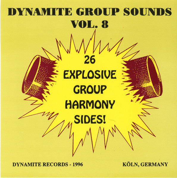 Various : Dynamite Vocal Group Sounds Vol. 8 : 26 Explosive Group Harmony Sides! (CD, Comp)