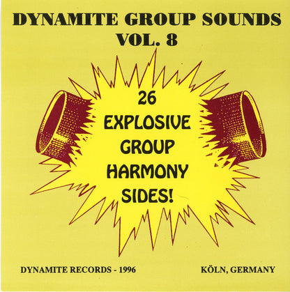 Various : Dynamite Vocal Group Sounds Vol. 8 : 26 Explosive Group Harmony Sides! (CD, Comp)