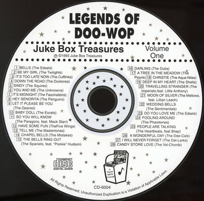 Various : Legends Of Doo-Wop - Volume One (CD, Comp)