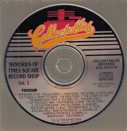 Various : Memories Of Times Square Record Shop Vol. 1 (CD, Comp)