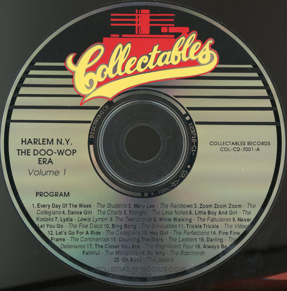 Various : Harlem N.Y. - The Doo-Wop Era - Vol. 1 (2xCD, Comp)