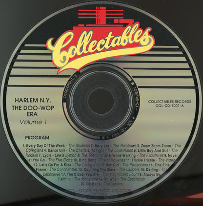 Various : Harlem N.Y. - The Doo-Wop Era - Vol. 1 (2xCD, Comp)