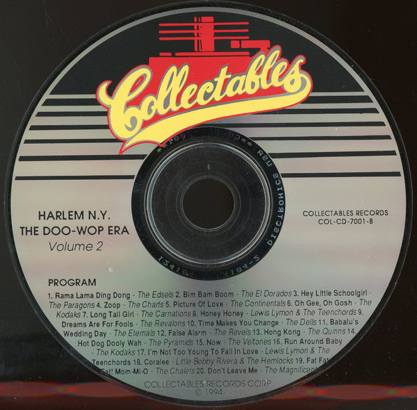 Various : Harlem N.Y. - The Doo-Wop Era - Vol. 1 (2xCD, Comp)