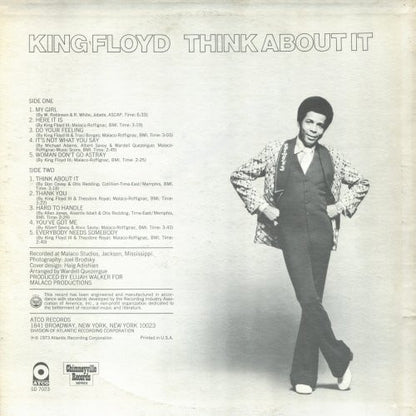 King Floyd : Think About It (LP, Album, PR )