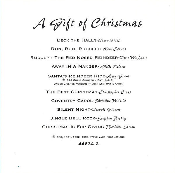 Various : A Gift Of Christmas (CD, Comp)