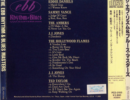 Various : Ebb Rhythm And Blues Masters (CDr, RE)