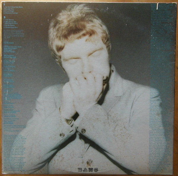 Van Morrison : T.B. Sheets (LP, Album, Mon)