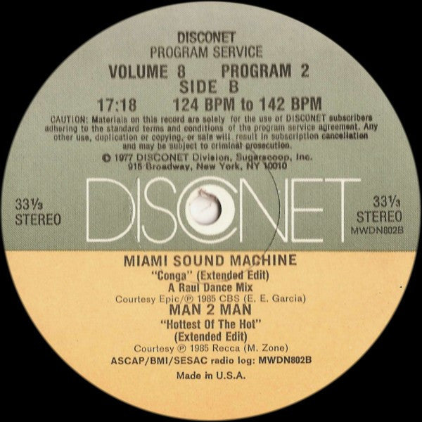 Various : Volume 8 Program 2 (2x12", P/Mixed)