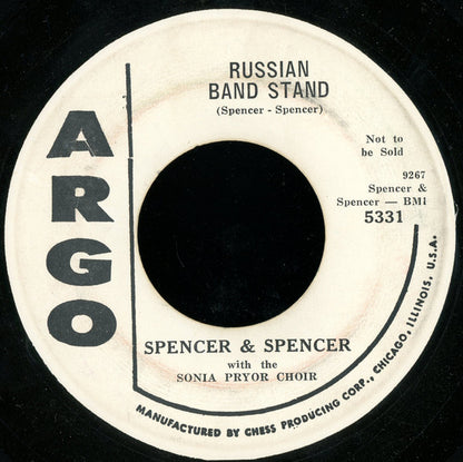 Spencer & Spencer : Russian Band Stand  (7", Single, Promo)