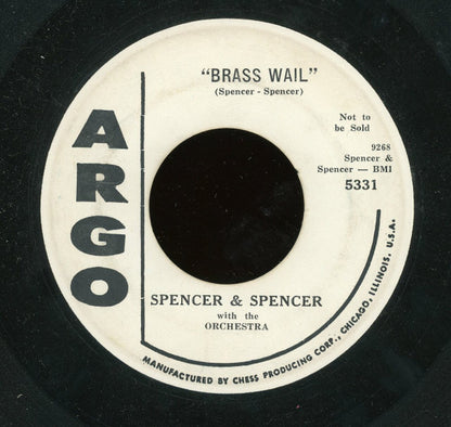 Spencer & Spencer : Russian Band Stand  (7", Single, Promo)