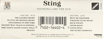 Sting : ...Nothing Like The Sun (Cass, Album, R -)