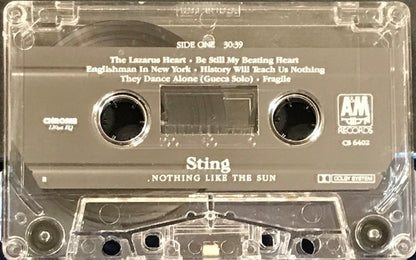 Sting : ...Nothing Like The Sun (Cass, Album, R -)