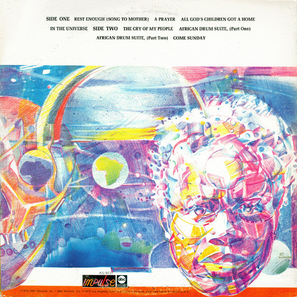 Archie Shepp : The Cry Of My People (LP, Album, Quad)