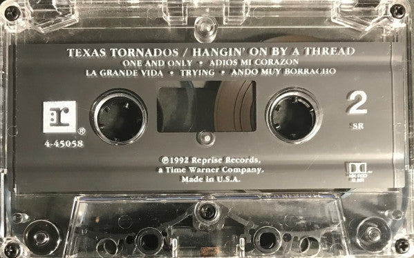 Texas Tornados : Hangin' On By A Thread (Cass, Album, SR )