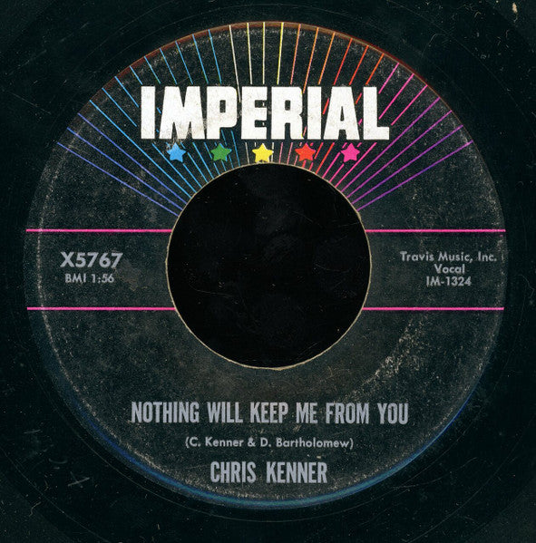 Chris Kenner : Sick And Tired (7", Single)