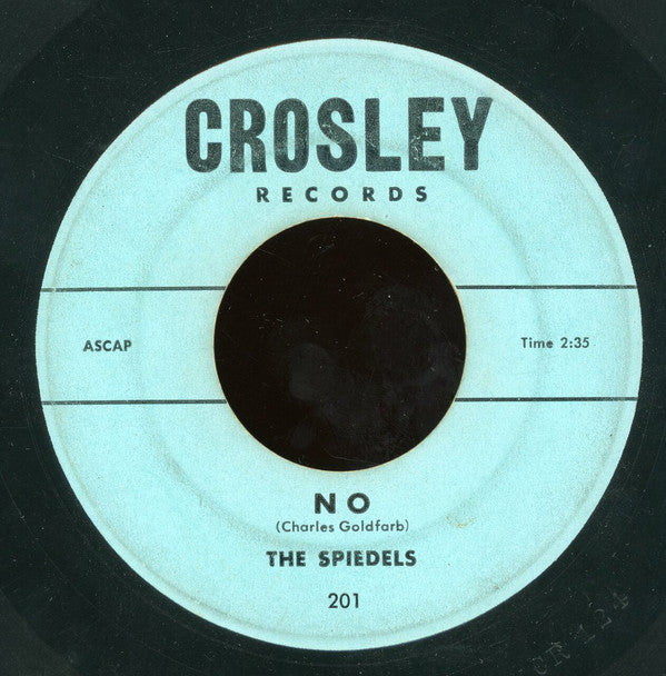 The Spiedels : No / Dear Joan (7")