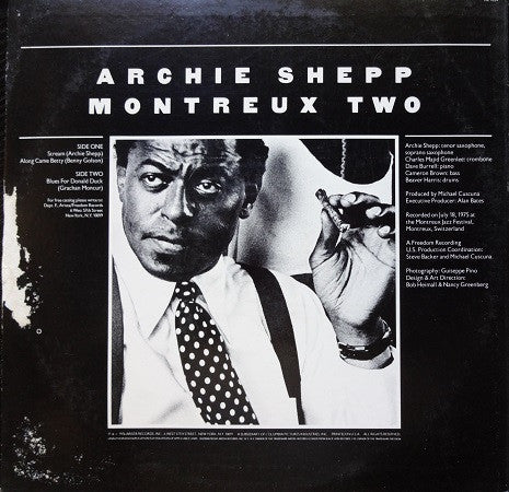 Archie Shepp : Montreux Two (LP, Album)