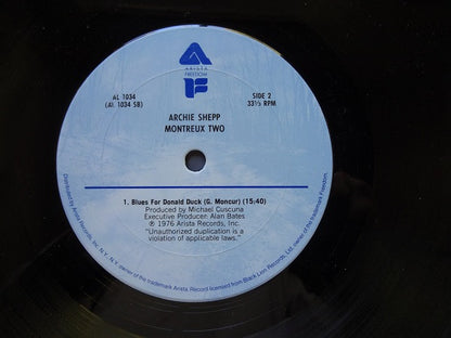 Archie Shepp : Montreux Two (LP, Album)