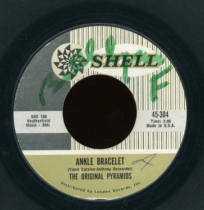 The Pyramids (8) : Ankle Bracelet / Hot Dog Dooly Wah (7", Styrene, Ter)