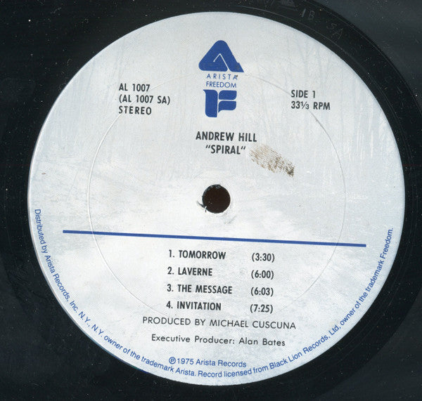 Andrew Hill : Spiral (LP, Album)