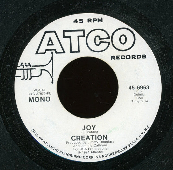 Creation (10) : Joy (7", Mono, PL)